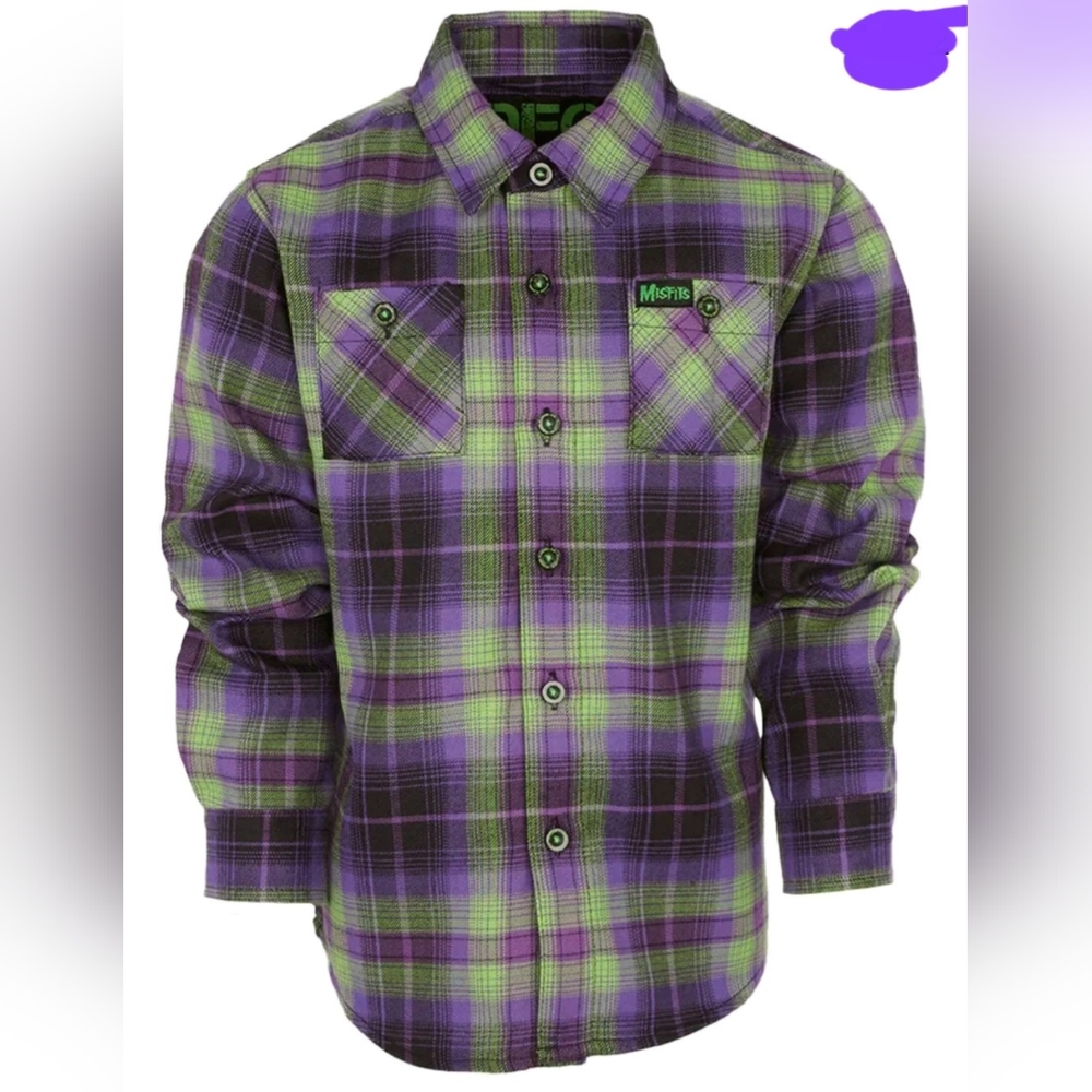 *ISO* Dixxon"Misfits" Flannel Youth Size Small.